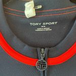 Tory Burch Tory Sport navy midi dress with red and white detail- size M Photo 1