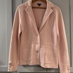Talbots Pastel Petal Pink Knot Blazer Small Easter Spring Office Church Casual Photo 0
