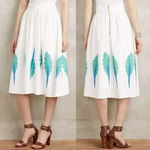 Anthropologie Corey Lynn Calter Royal Palm Skirt Size 6 NWOT $178 Photo 1