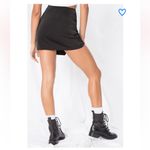 superdown ‎ Saira Satin Mini Skirt in Black Sz S Photo 2