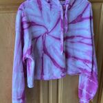 Bella Canvas Bella + Canvas Tie Dye Cropped Sweatshirt Photo 2