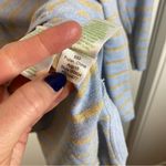 Lilly Pulitzer Cobo Boatneck Sweater Coastal Blue Gold Stripe Oversized {3Q27} Photo 3