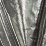 Meshki  Silver Hazel Low Cut Long Sleeves Mini Dress Women’s Sz S Photo 8