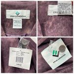 Erin London Faux Liquid Leather Blazer Jacket Purple Size Large NWT Office Photo 5