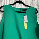 Melissa Paige  Vibrant Green Sleeveless Blouse Photo 1