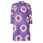 Sea New York Tie Dye Mini Dress Purple Size 8 Photo 2