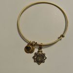 ALEX AND ANI  Friend Charm Bangle Bracelet 2018 - Rafaelian Gold - Photo 1