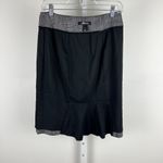 White House | Black Market Tweed Pencil Skirt Size 6 Black & Gray Corpcore Photo 9