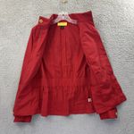 St. John  Windbreaker Jacket Full Zip Lightweight Designer Preppy Women's 4 Photo 2