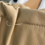 Sincerely Jules Size Extra Small XS Women's Tan Vegan Leather Shorts NWT Photo 4