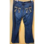 Seven 7 Bejeweled Mid Rise Flare Jeans Size 10 Photo 5