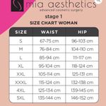 Mia Aesthetics MIA SHAPE STAGE 1 GARMENT Post Surgery Faja XL New Black Photo 4