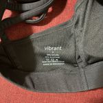 Vibrant Charcoal Sports Bra Photo 2