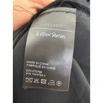 & Other Stories & Other Stories Open Back Midi Dress Size Small Black Satin Long Sleeve Cocktail Photo 7