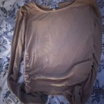 Beginning Boutique Brown long sleeve shirt Photo 0