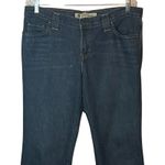 Gap  Womens Jeans Size 12 Blue Low Rise Bootcut Embroidered Pockets Zip Close Photo 2