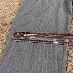 Kathie Lee Women's Vintage 90's Gray with White line Slacks Business Pants Sz 10 Photo 13