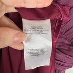 BHLDN Anthropologie  Angie Maxi Dress Women's XL Purple Bridesmaid Formal Pleated Photo 7