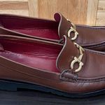 Salvatore Ferragamo Vintage  Sport ST09721 Brown Leather Loafers Horsebit Size 6B Photo 5