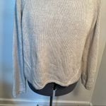 Torrid  Cropped Cowl Neck Sweater Light Gray Photo 5