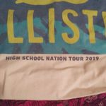 Hollister  Muslin Seagull Drawstring Beach Bag Photo 1