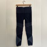 Spanx  Seamless Moto Legging in Indigo Sky High Rise Compression Pant Size L NWT Photo 5