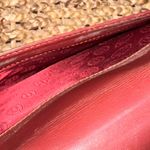 Cartier Burgundy Leather Clutch Photo 7