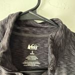 Rei Co-op Pullover Womens Small Black Gray Long Sleeve 1/4 Zip Stretch Athletic Photo 3