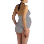 PEZ D'OR Maternity Textured Black & White One Piece Swimsuit Women's XL NWT Photo 1