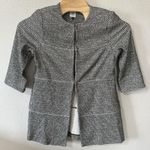 CAbi  "The Times"  Black & White Knit Jacket Blazer Office #5299 Size Medium Photo 0