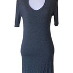 Glitz  medium cutout‎ grey knit dress Photo 0