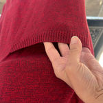 d&co Denim & Company Long Length Open Cranberry Cardigan Size XLPetite Purple Photo 3