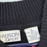 Allison Daley   Black short sleeve Sweater XL Photo 1