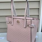 Michael Kors DK Powder Blush Carmen Tote Large Leather Purse Photo 2