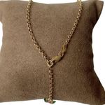 14KT Yellow Gold w Butterfly Anklet Photo 5