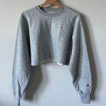 Champion Cropped Crew Neck Sweatshirt Photo 0