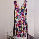 Jessica London  Floral Sleeveless Dress Size 26 Photo 3