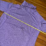 Duluth Trading Co Heathered Purple Turtleneck Tunic, Large Photo 5