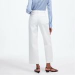 Madewell NWT Women's Tile White Perfect Vintage Wide-Leg Crop Jean Size 29 Photo 2