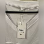 Amazon White V-Neck Shirt Photo 3