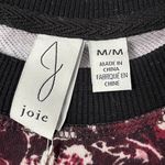 Joie  Caleigh Abstract Floral Sweatshirt - Size M - NWT Photo 2