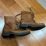 Ralph Lauren Lauren  Tan Suede Leather Zera Boots size 8 Photo 3