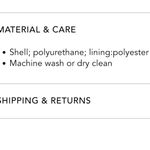 AQUA NWOT FAUX LEATHER PUFF SLEEVE JACKET BLOOMINGDALE EXCLUSIVE SZ LARGE Photo 4