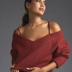 Anthropologie Mare Mare Layered Sweater Slip Dress | Size Large Photo 2