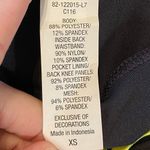 Champion  DUODRY Capri Length Workout Leggings Gray Neon Size XS Activewear Sport Photo 6