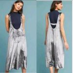 Anthropologie  Maeve crushed velvet romper overalls sz M Photo 1