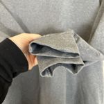 Nike  Women's Dry Top Crew Long Sleeve SweatShirt Back Wrap‎ Gray Small Photo 4