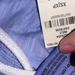 PINK - Victoria's Secret Victoria’s Secret pink Women's Blue Hoodie sweater zip up sweatshirt Photo 3