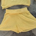 Sincerely Jules Yellow crochet set Photo 2