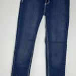 Gazoz Jeans Womens Size 8 Straight Leg Denim Inseam 32" Cross Pants Blue Photo 0